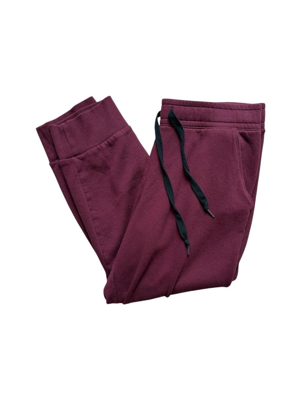 PINK x Victoria’s Secret Burgundy Joggers Size XL